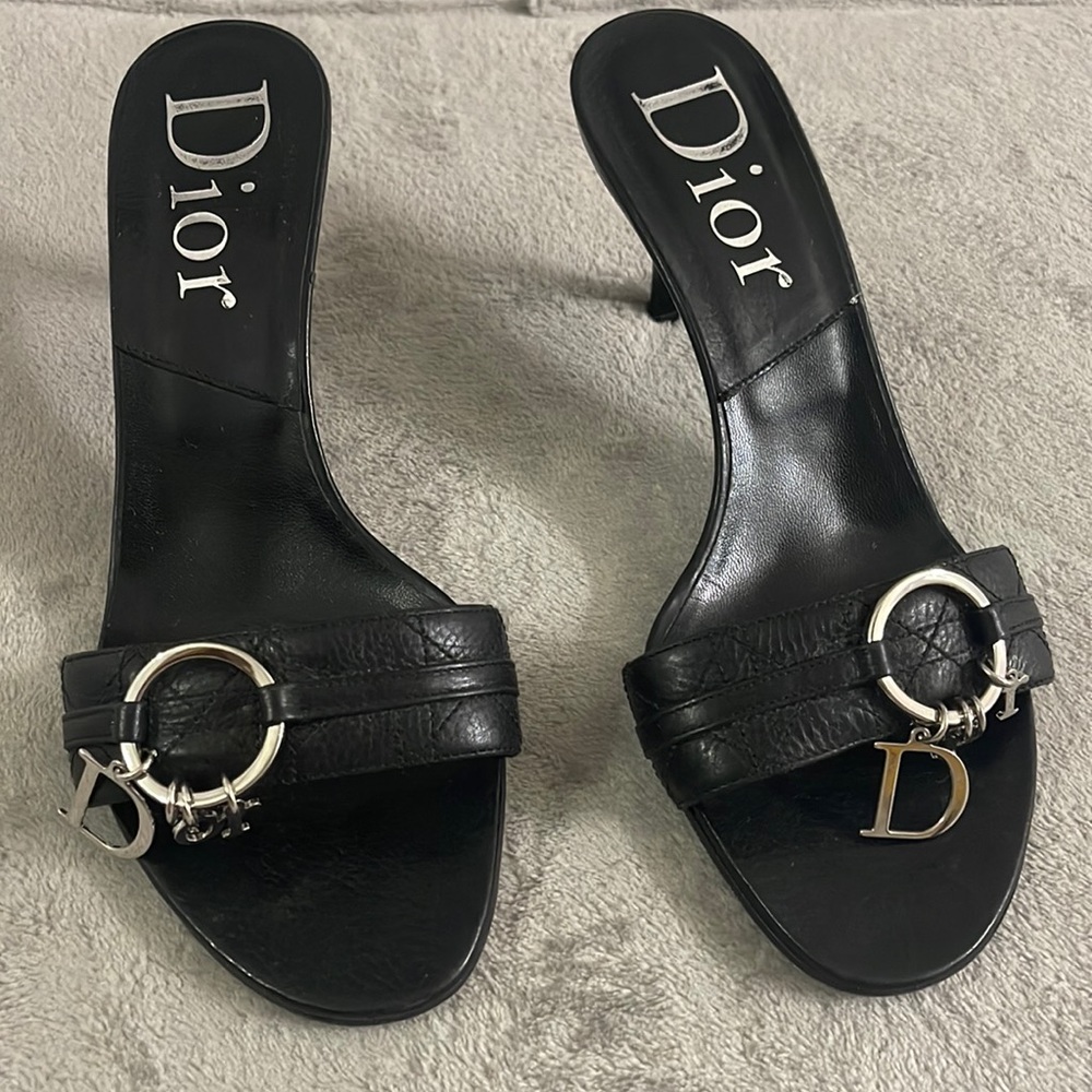 Dior Heels. Black. Size 6.5